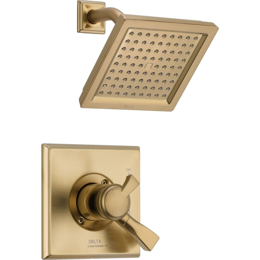 Delta T17251-CZ Dryden Shower Faucet, 7.00 x 7.00 x 7.00 inches, Champagne Bronze