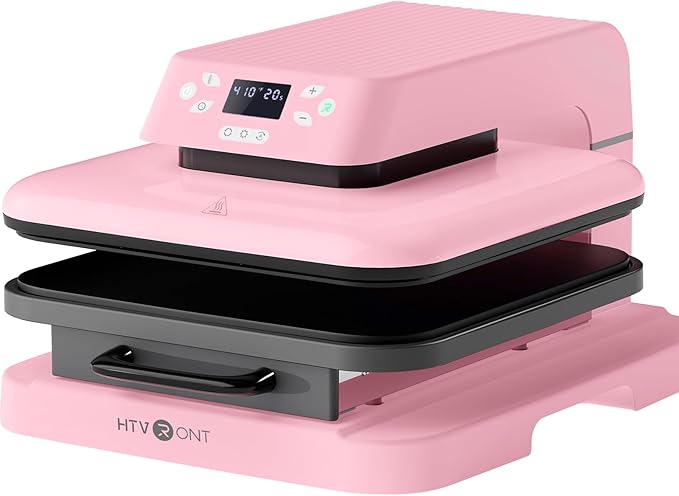 Auto Heat Press Machine for T Shirts - 15x15 Smart T Shirt Press Machine with Auto