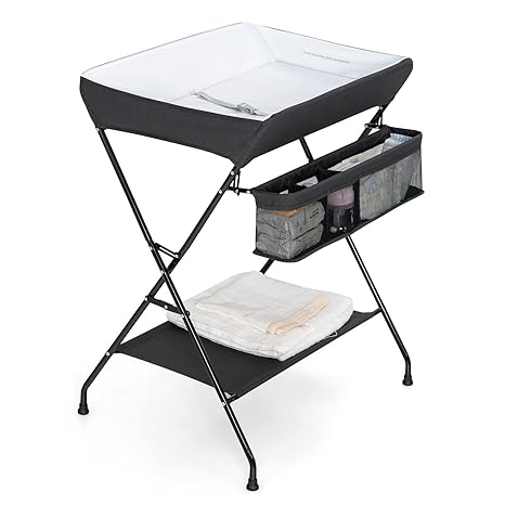 Changing Table, Portable Baby Changing Table Foldable Diaper Changing Station