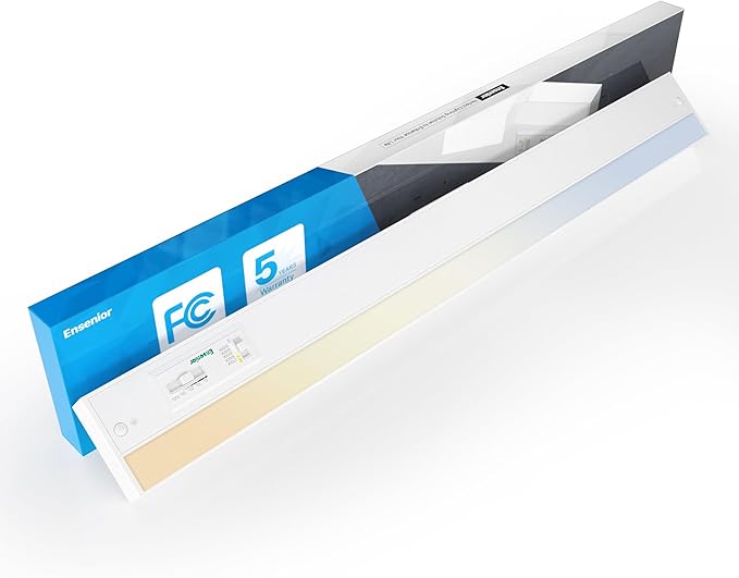 32 Inch LED Under Cabinet Lighting Hardwired or Plug-in Installation, 5CCT