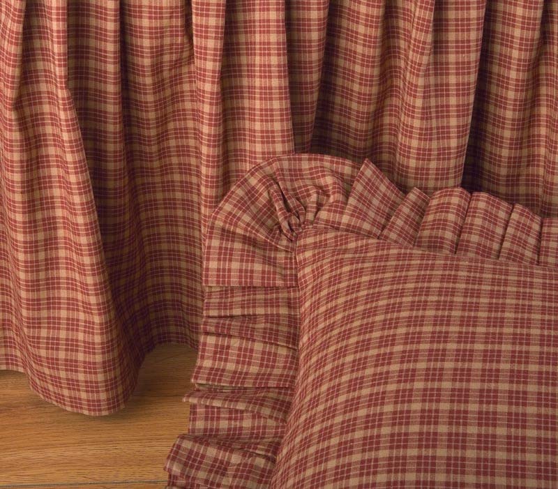 Queen Bedskirt - Campfire Plaid by Donna Sharp - Lodge Decorative Bedskirt