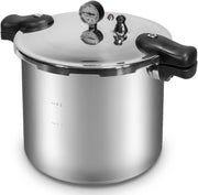 22-Quart Pressure Canner Pressure Cooker Pressure Gauge with Rack