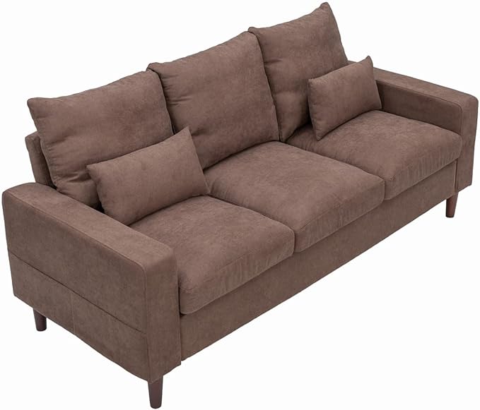 Seater Sofa Couch Upholstered Fabric Couch Sofa for Small Space