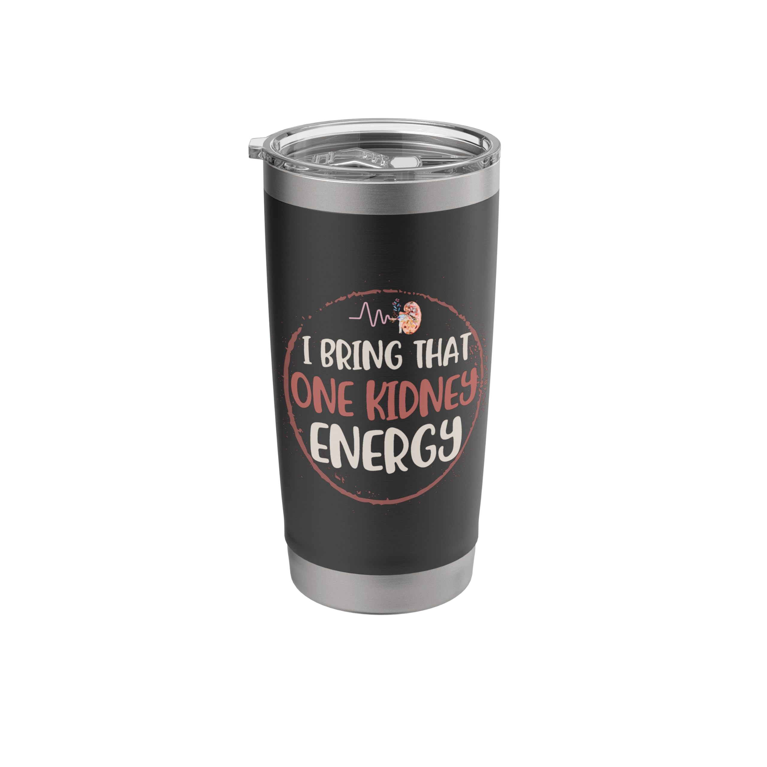 One Kidney Donor Funny Stainless Steel Insulated Tumbler