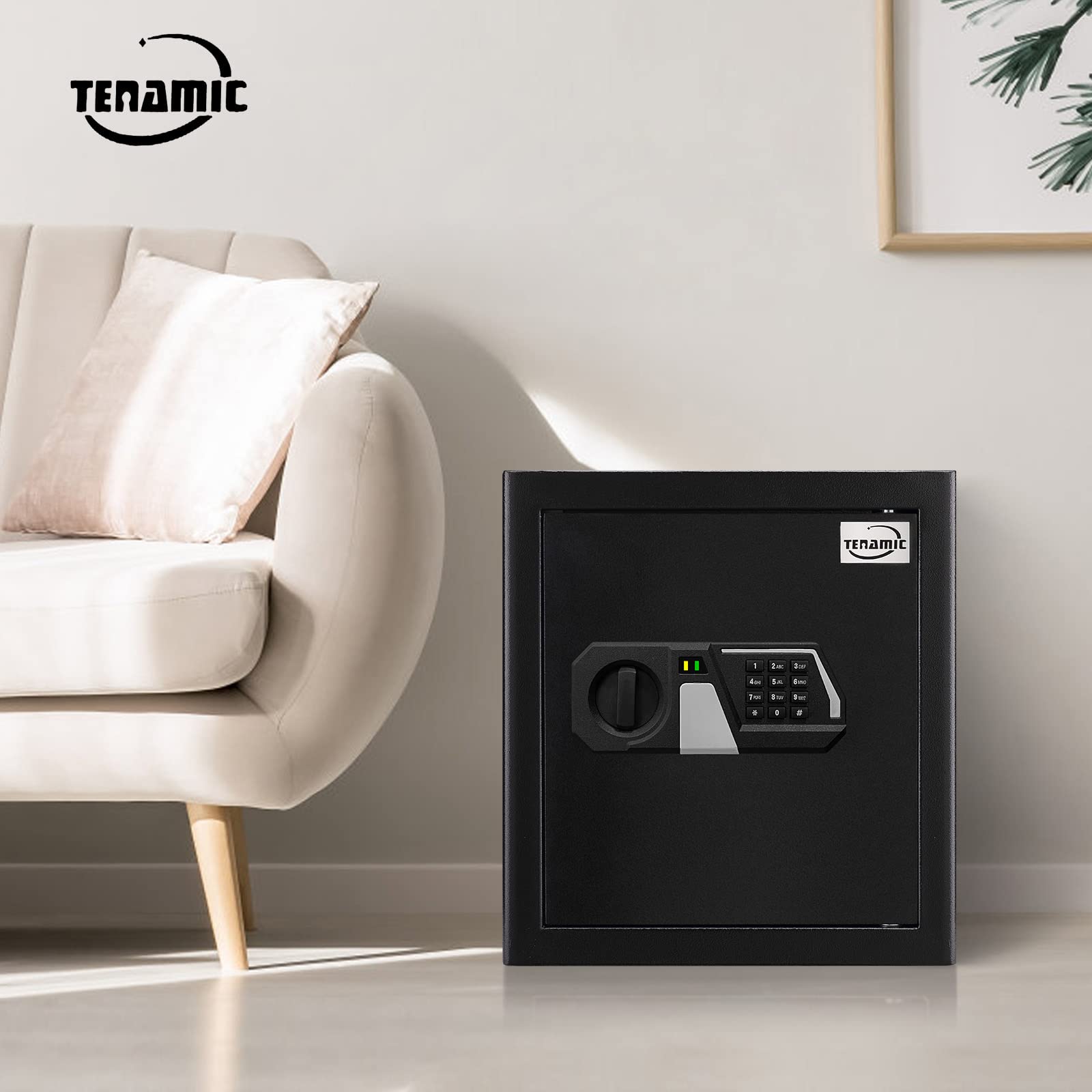 Fireproof Safe Box 1.6 Cuft Electronic Digital Security Box