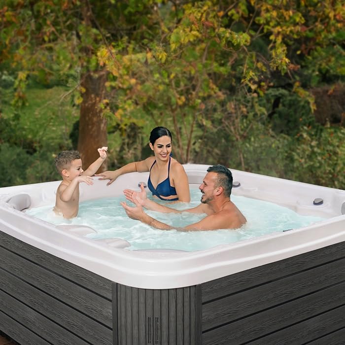 7 - Person 54 Jets Acrylic Standard Hot Tub with New Arctic Max Insulation
