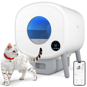 Cleaning Litter Box, Large Capacity Automatic Cat Litter Box Self Cleaning for Cats