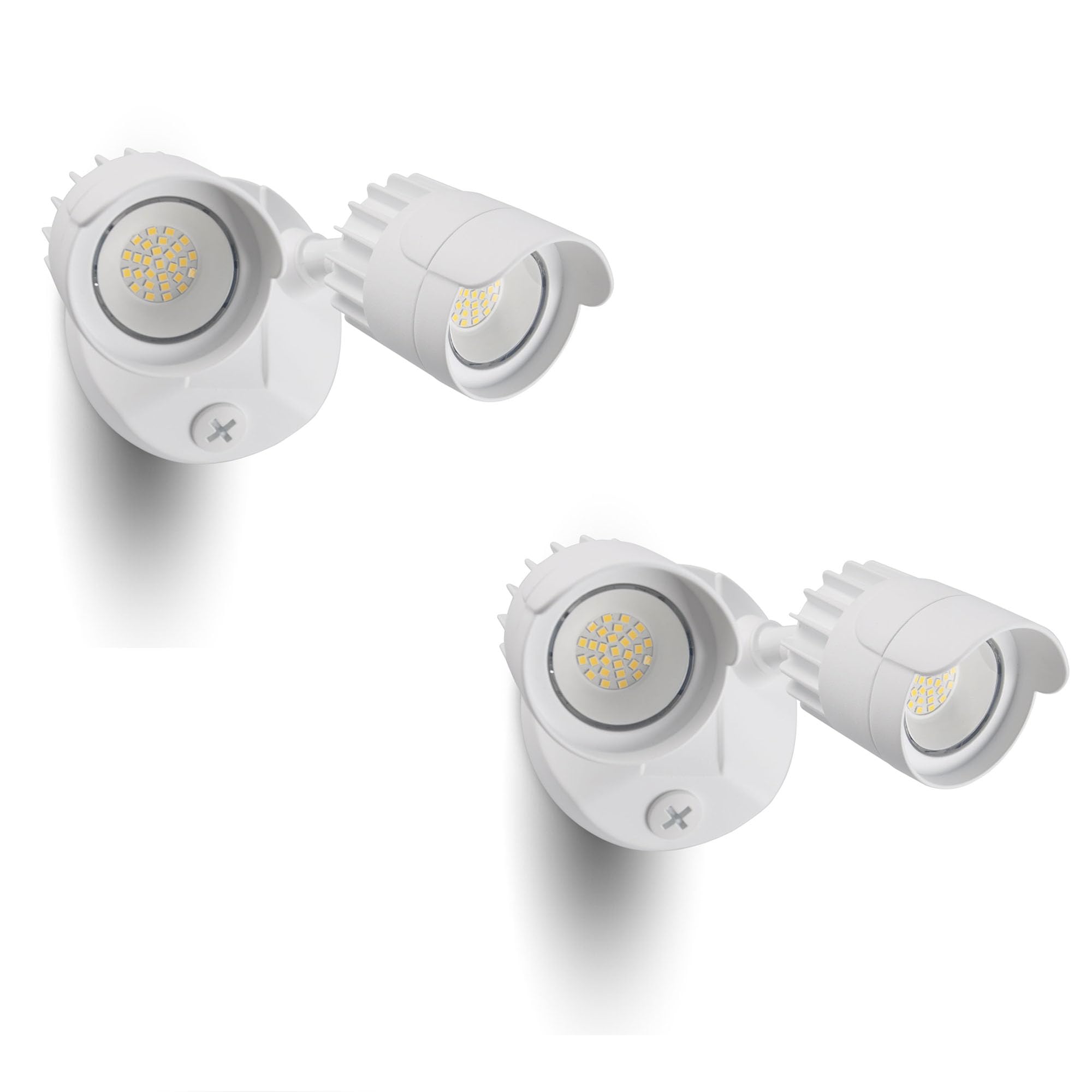 2 Pack LED Flood Lights Outdoor, 34W 3500LM 5000K Daylight, IP65 Waterproof Security