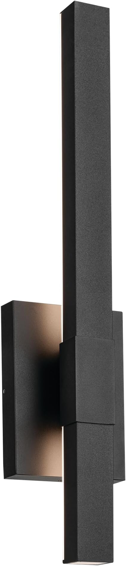 Textured Black Modern Garage or Patio Outdoor Wall Light for Outdoor Walls