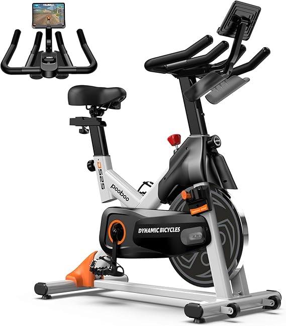 Adjustable Resistance Cardio Workout Indoor Fitness Bike w/LCD Monitor Adjustable