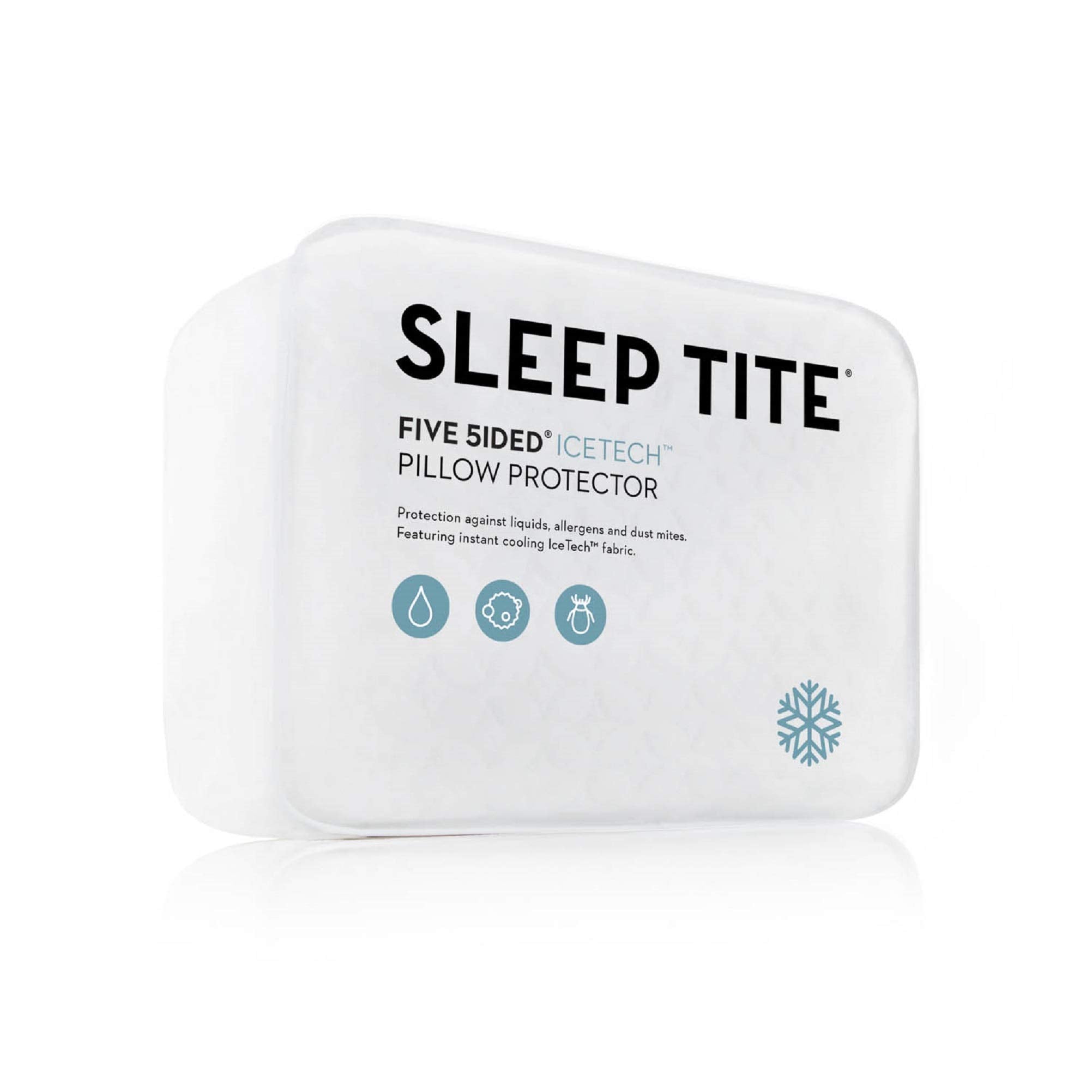 Sleep TITE IceTech Waterproof Protector Set-Quiet, Breathable Fabric