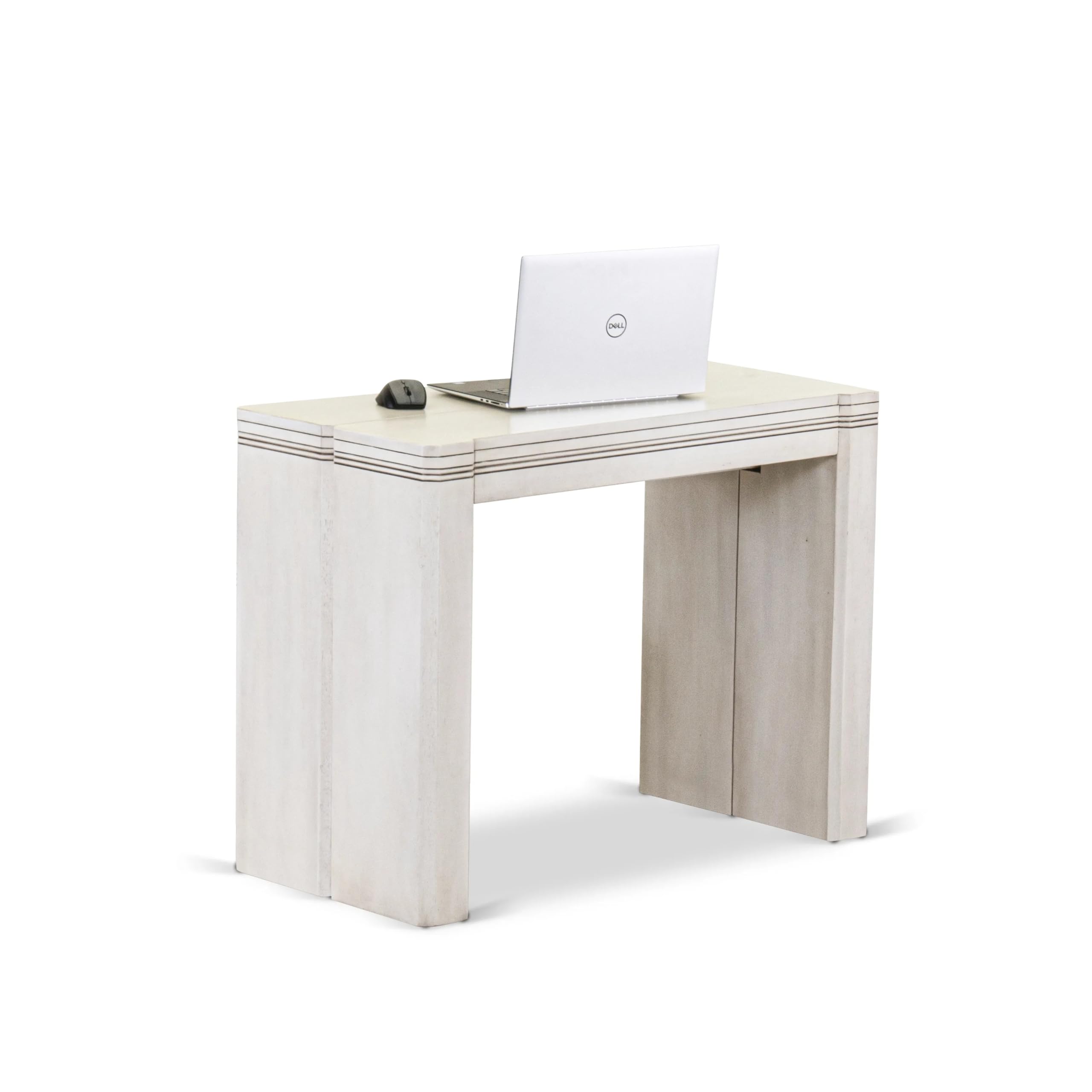 XTT-AWH-TL Extendable Dining Table - a Rectangle Dining Table Top
