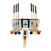 6-Player Champions Croquet Set with Soft Grip Handles