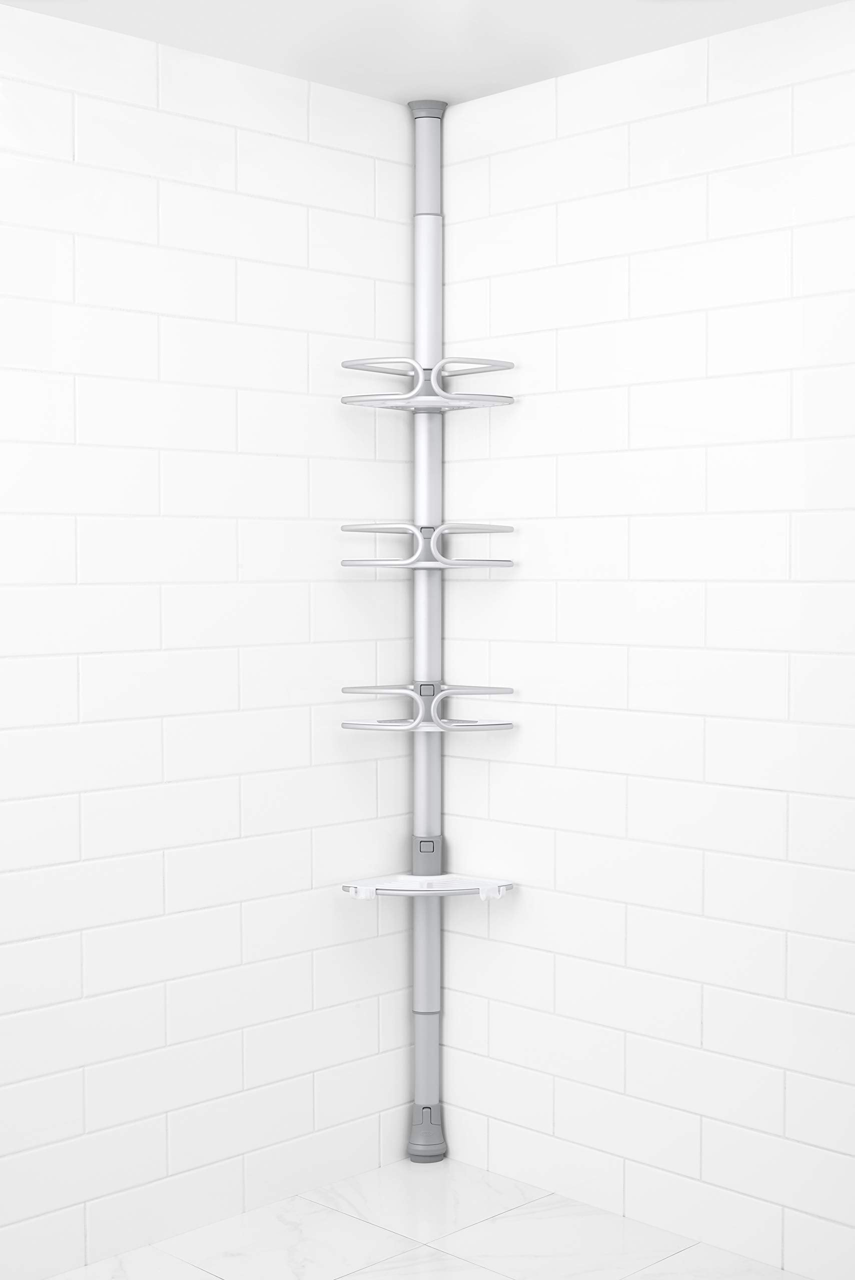 Good Grips Quik-Extend Aluminum Pole Shower Caddy