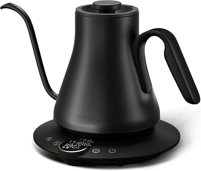 Electric Kettles, Gooseneck Electric Kettle, ±1℉ Temperature Control, Stainless Steel Inner