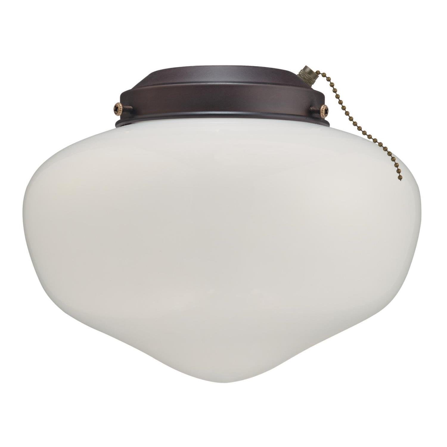 7784600 LED Schoolhouse Indoor/Outdoor Energy Star Ceiling Fan Light Kit