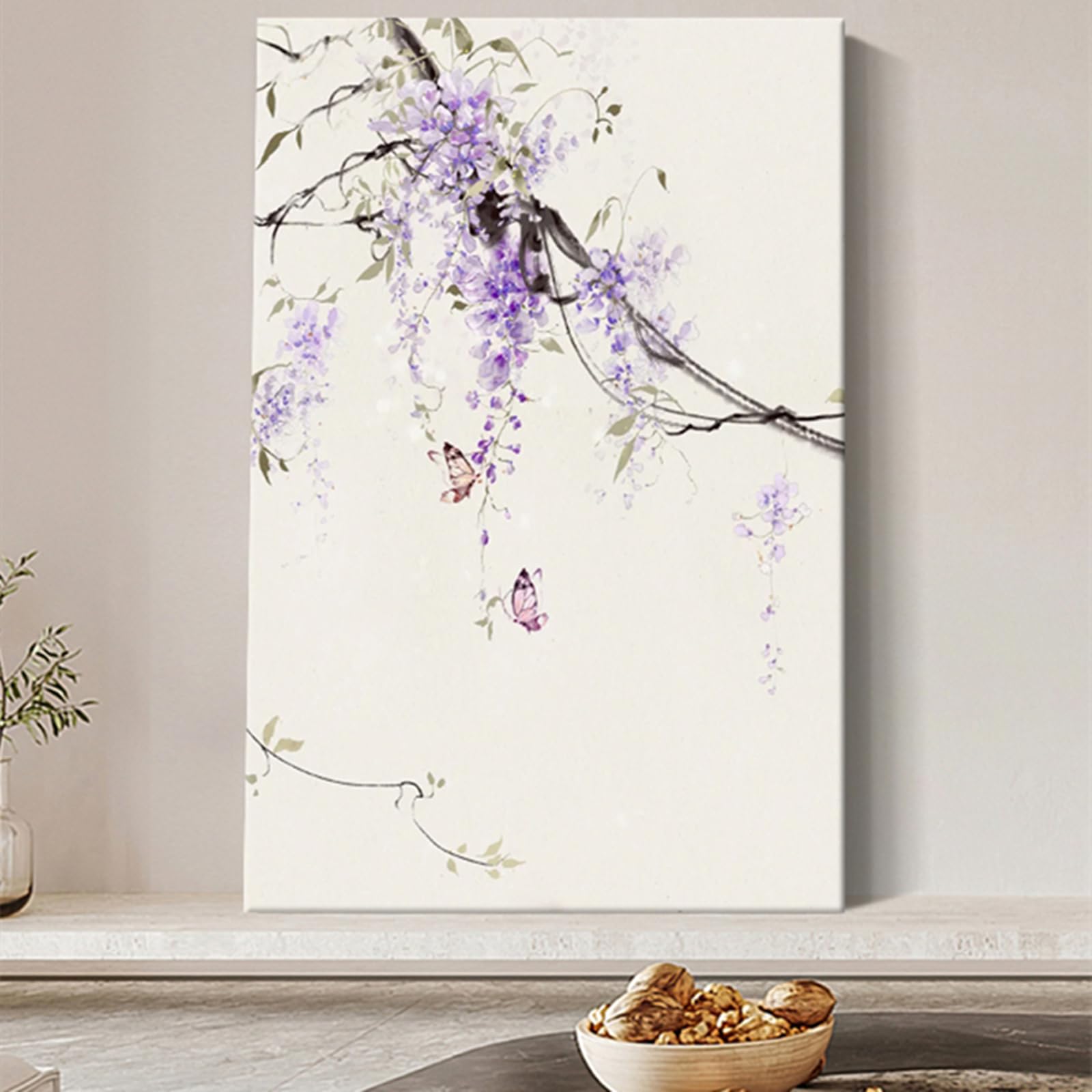 Framed Chinese Painting Landscape Hand Painted Oil Painting Wall Art