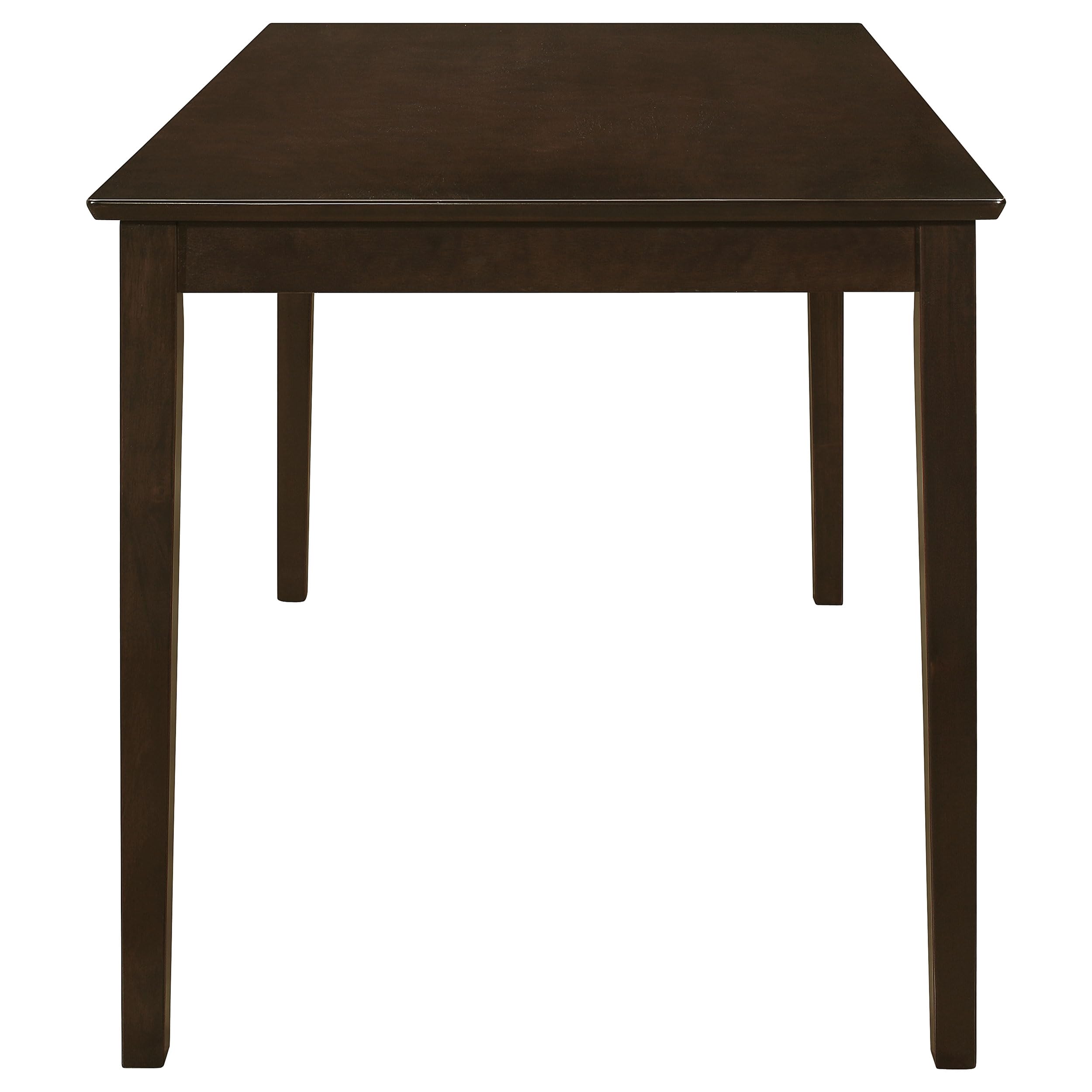 Taraval 5-piece Dining Set with Bench Cappuccino and Dark Brown