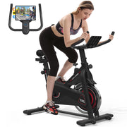 Bike, Stationary Bike Stationary Indoor Cycling Bike for Home Cardio Gym 300lbs