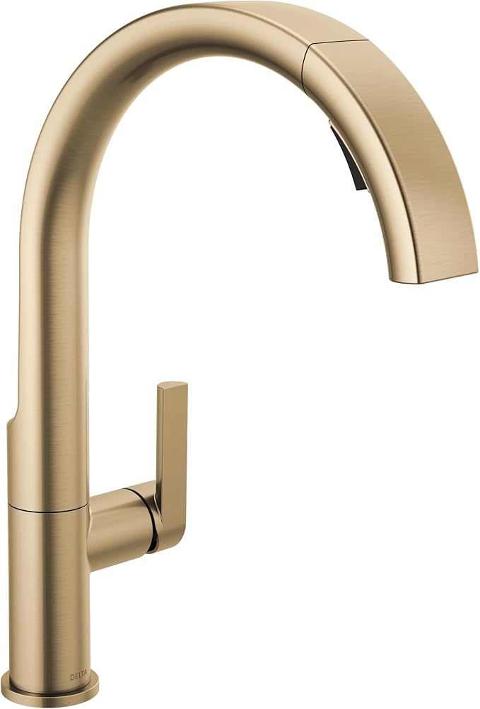 Faucet Keele Kitchen Faucet with Pull Down Sprayer, Brushed Nickel Kitchen Sink Faucet