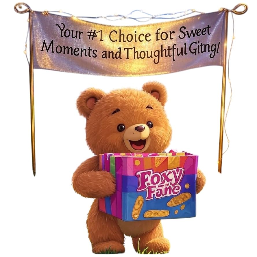 60-Count Holiday Gift Box - Assortment of 60 Healthy Snacks & Treats