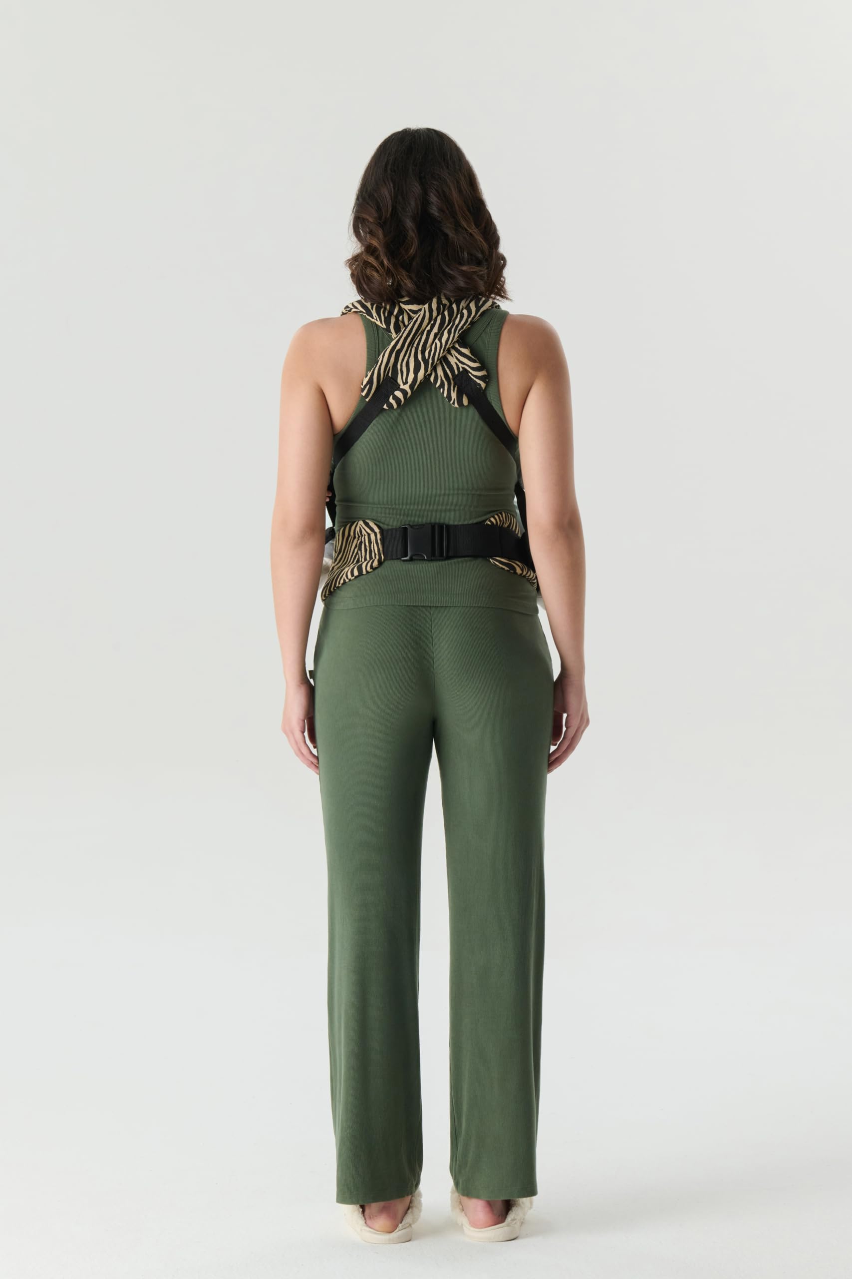 Baby Carrier for Newborns to Toddlers | Cozy Wrap with Lumbar Support | Soft Fabric