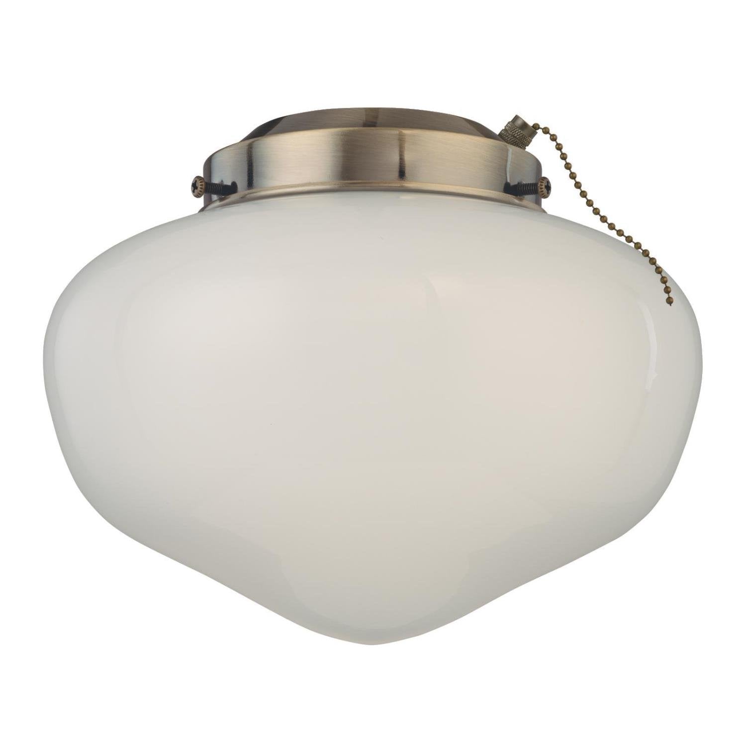 7785100 LED Schoolhouse Indoor/Outdoor Energy Star Ceiling Fan Light Kit