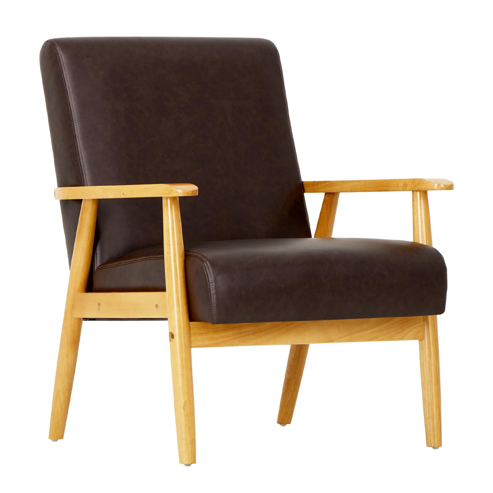 PU Leather Accent Chair for Living Room