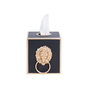 Decorative Square Tissue Box Cover for Bathroom & Home, Premium Cube Tissue