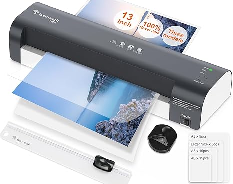 Laminator Machine with Never Jam Technology, Laminator Machine 11x17