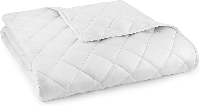 100% Organic Cotton Comforter - Lightweight Comforter for Summer & All Seasons