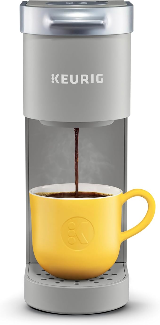 K-Mini Single Serve K-Cup Pod Coffee Maker, 6 to 12oz Brew size, with Cord Storage