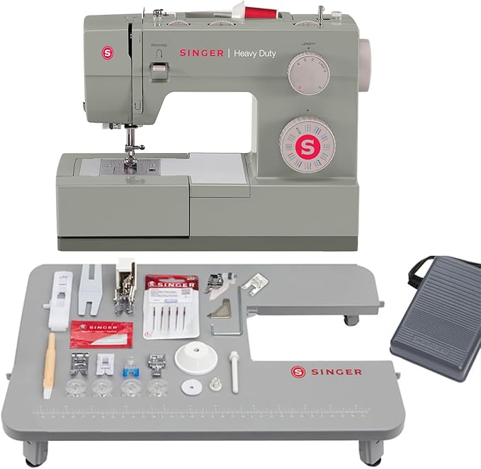 Sewing Machine With Accessory Kit | Strong Motor with Enhanced Piercing Power