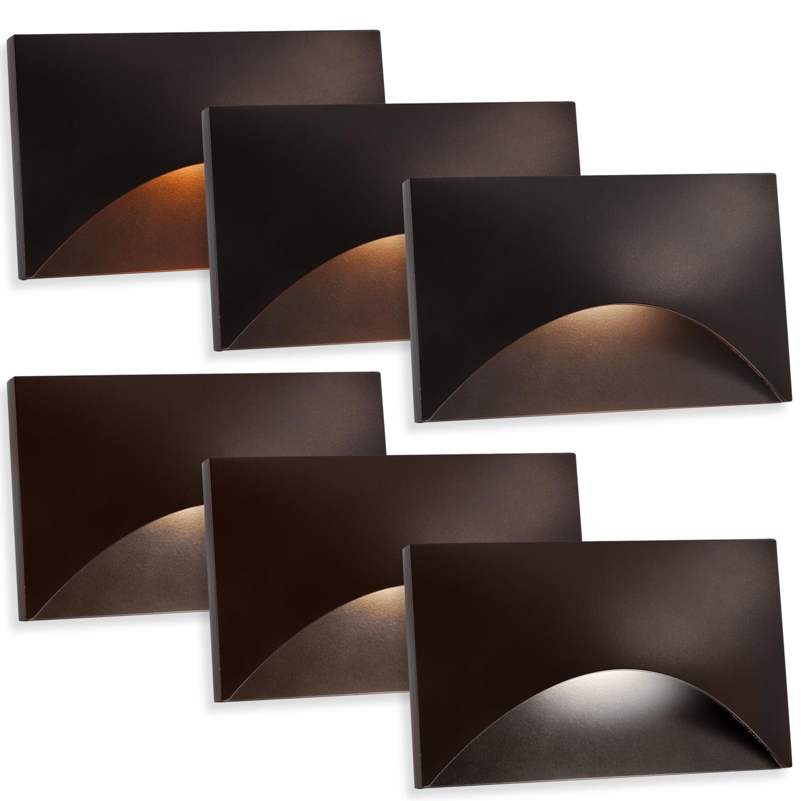 Indoor Outdoor Step Lights, 2700K/3000K/3500K/4000K/5000K Stair Lighting