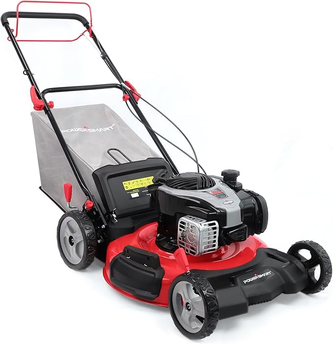Self Propelled Gas Lawn Mower, 22 in. with 170cc OHV Engine