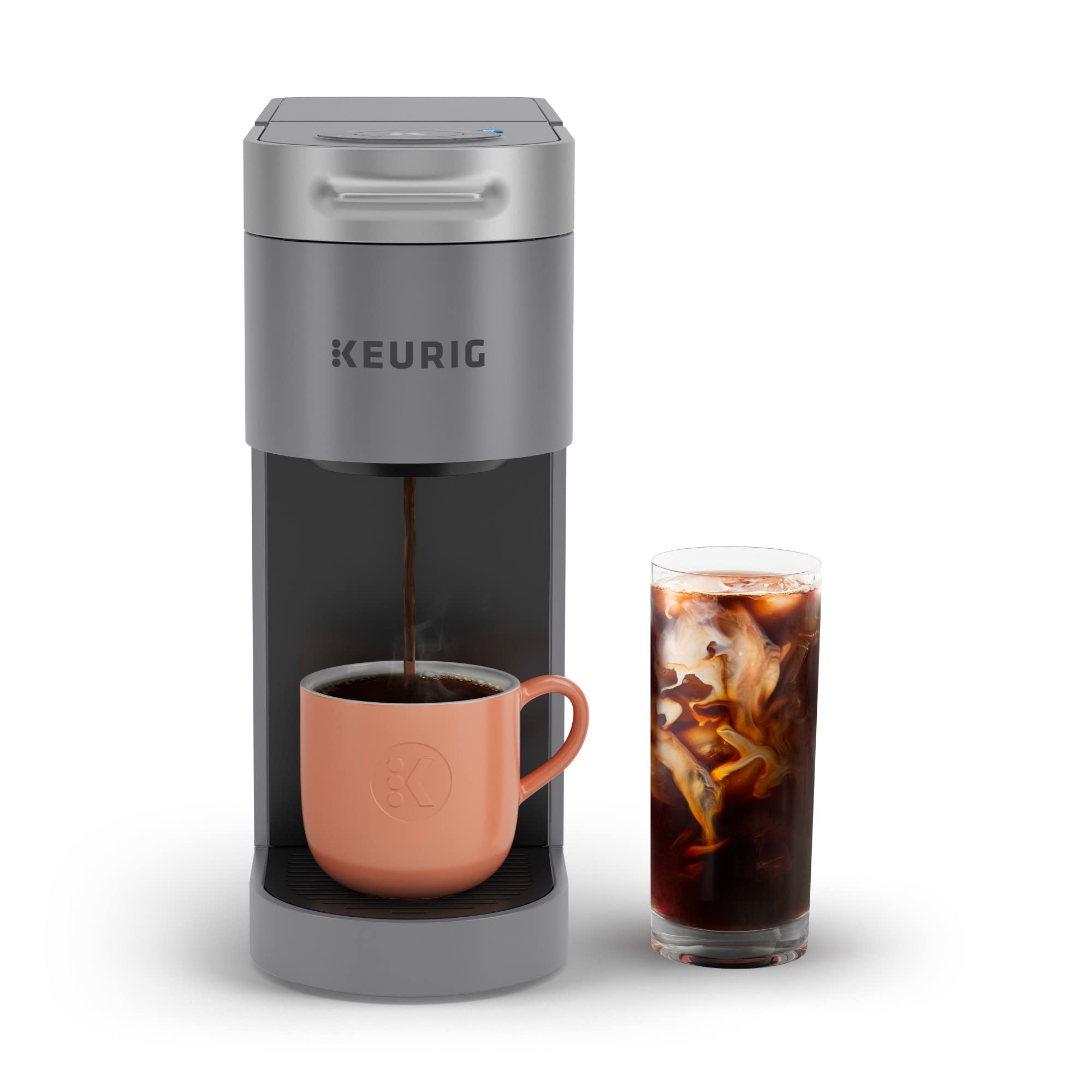 K-Slim + ICED Single Serve Coffee Maker, Hot and Cold Coffee Capabilities