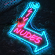 Large Neon Sign (20X15inches), Neon Signs for Man Cave & Home Art Decor