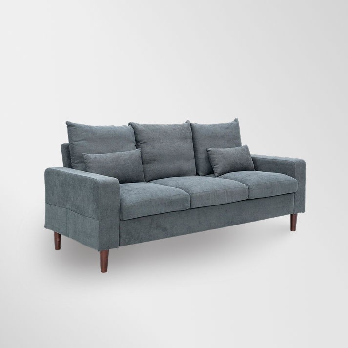 Seater Sofa Couch Upholstered Fabric Couch Sofa for Small Space