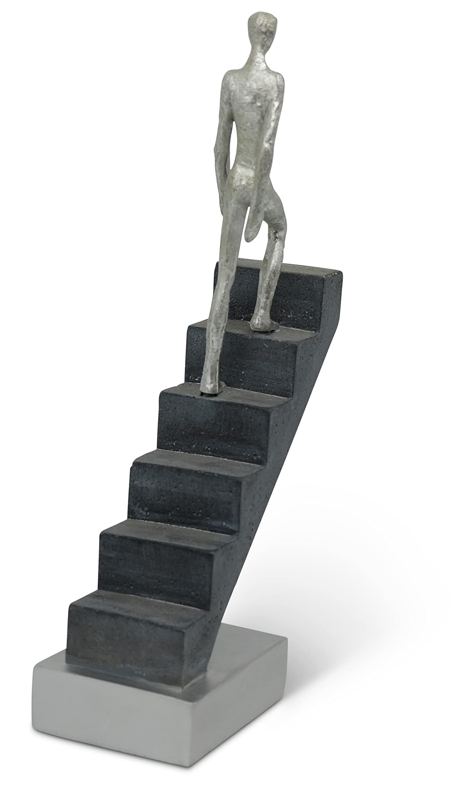 Modern Desk Decor 'Top of The Rock' - Abstract Sculpture 11" as Motivation - Modern Home