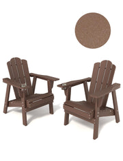 Adirondack Chair - Durable HDPE Poly Lumber All-Weather Resistant
