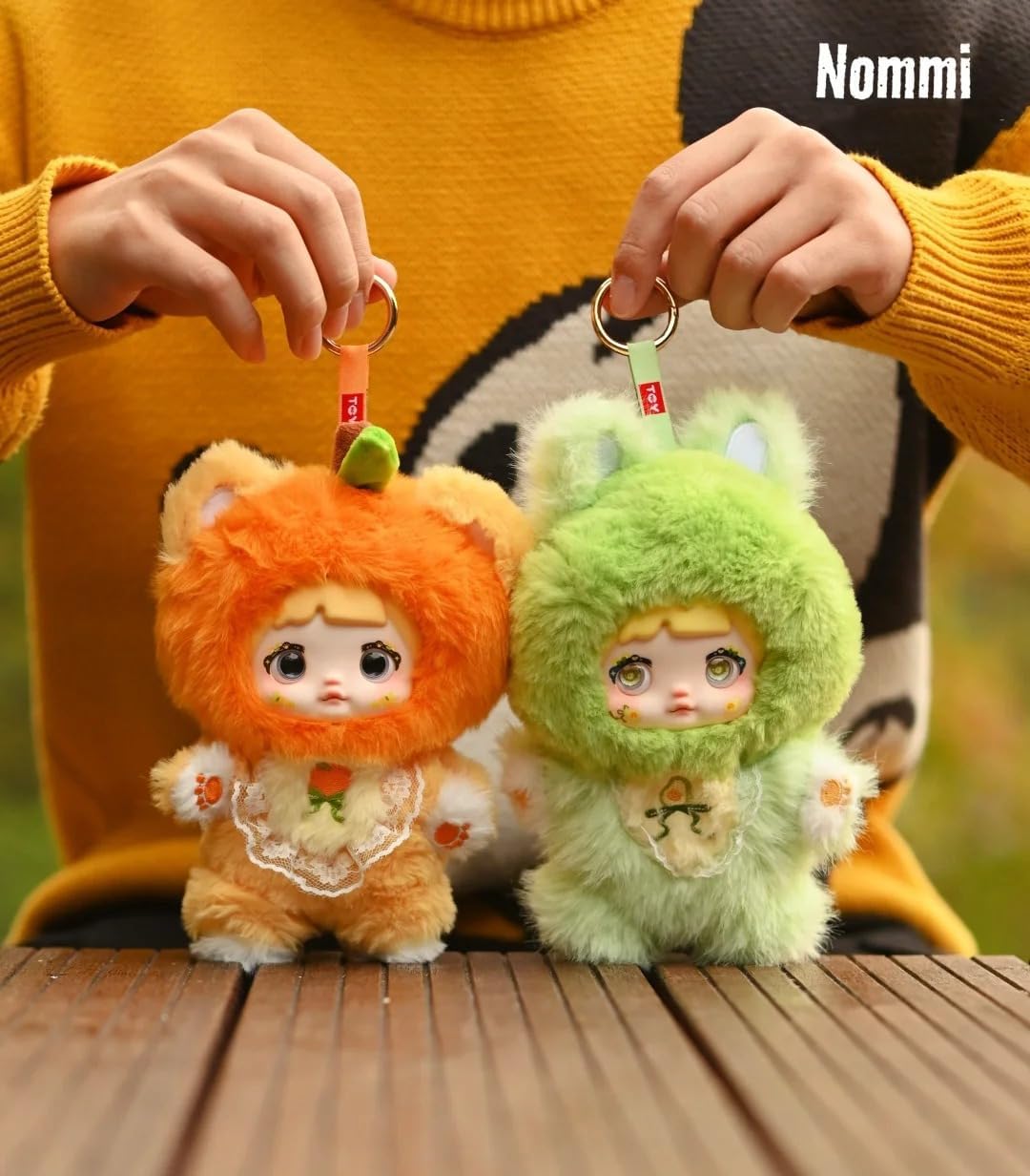 Nommi Interesting Fruits Series Plush Blind Box Figures 6PCs Adorable Collectible Pendant