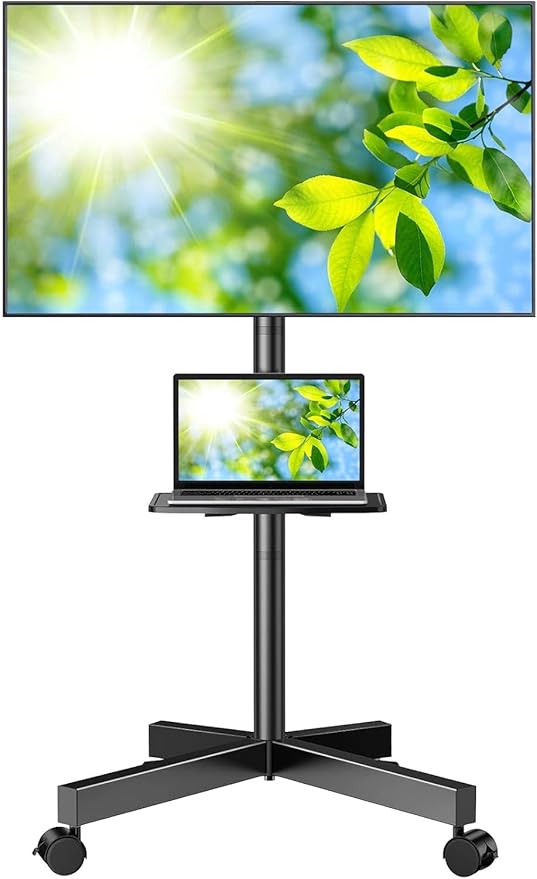 TV Stand for 23-60 Inch LCD LED Flat/Curved Screen TVs