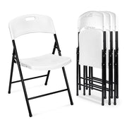 Folding Chairs, Heavy Duty Portable Plastic Foldable Chair