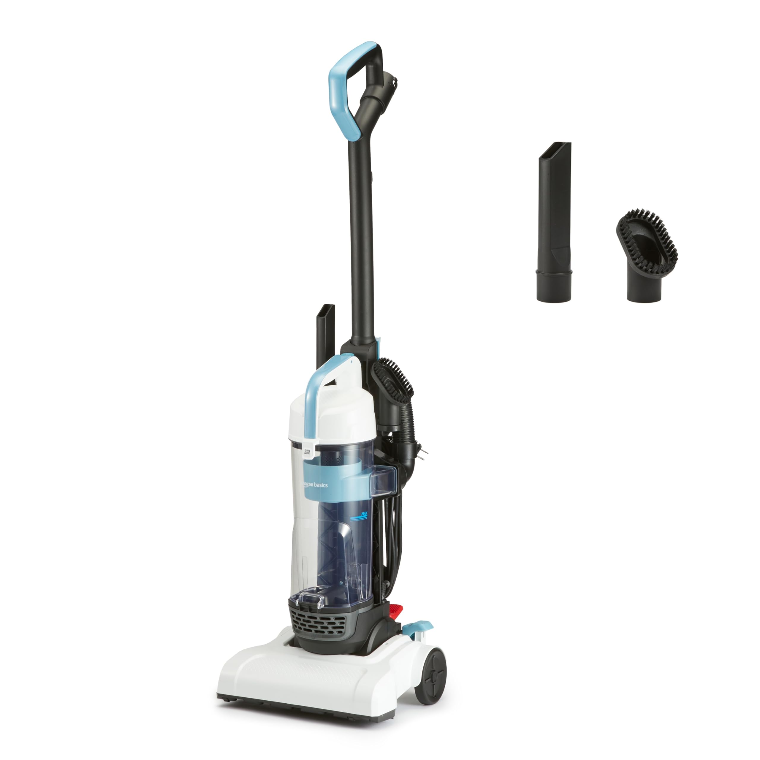 Upright Bagless Vacuum Cleaner for Carpet and Hard Floors, With Crevice and Upholstery