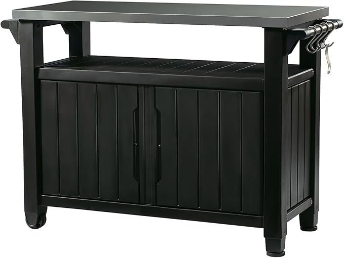 Unity XL Portable Outdoor Table with Stainless Steel Top for Kitchen