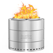 Onlyfire Smokeless Fire Pit with Carrying Bag, 20” Portable Outdoor Fire Pit