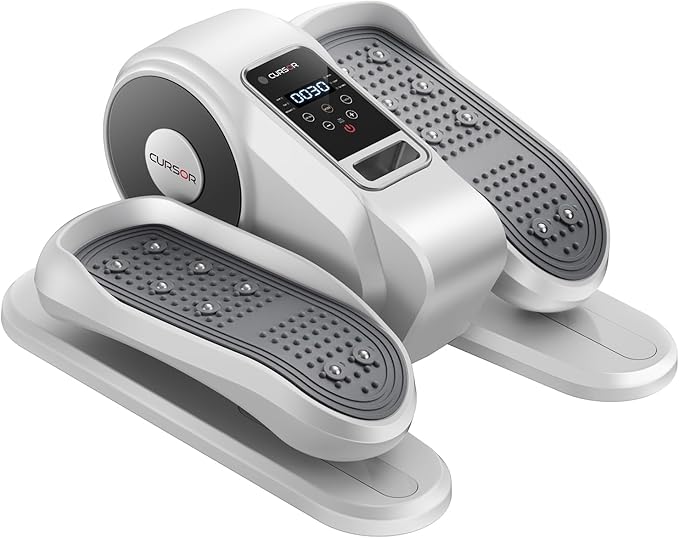 Under Desk Elliptical Machine, Electric Seated Pedal Exerciser