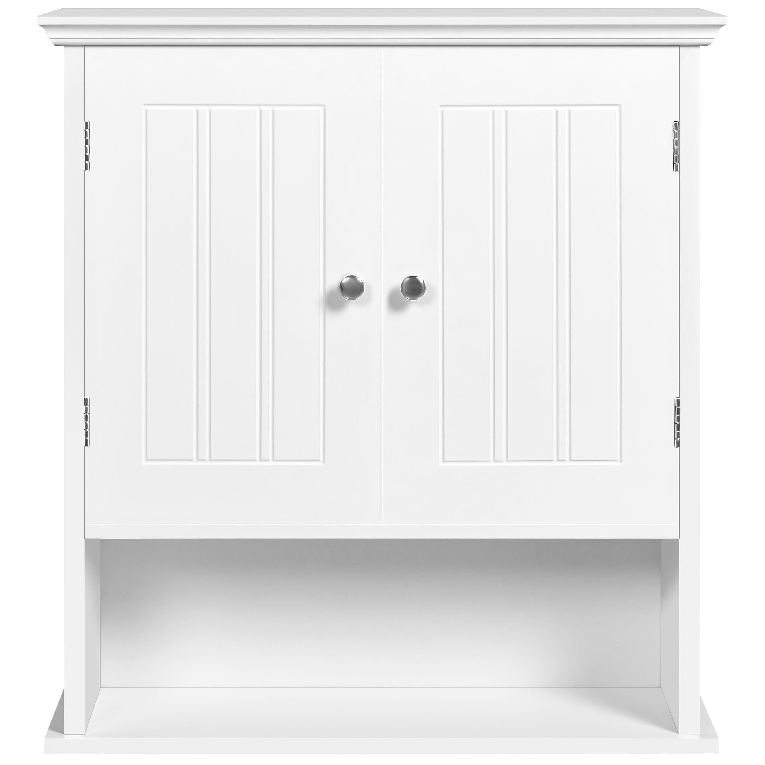 Bathroom Wall Cabinet with 2 Doors, Medicine Cabinet