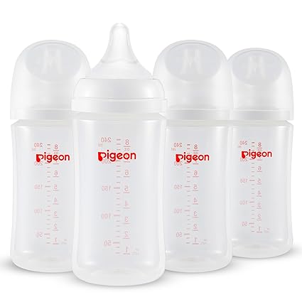 Bottle Newborn Feeding Gift Set, Anti-Colic, Wide Neck Bottle with Latch
