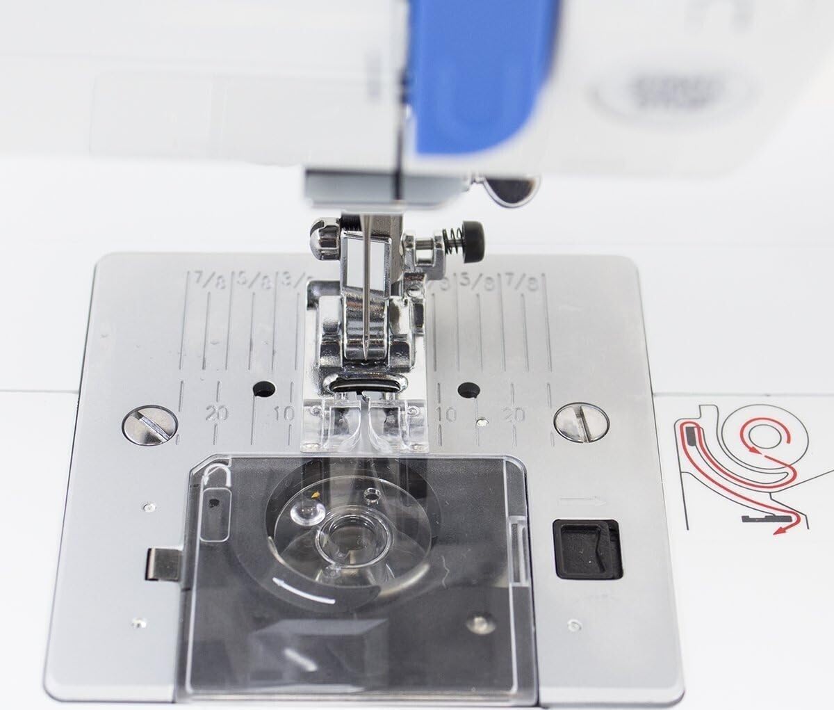 Sewing Machine with Automatic Needle Threader and Automatic One